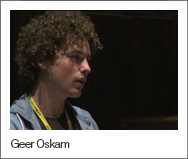 Geer Oskam speaking at MuseumNext conference